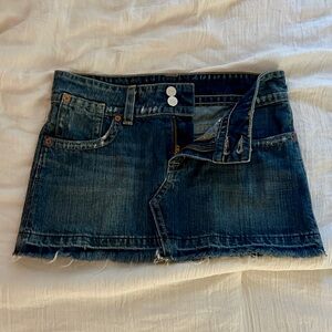 Hudson Jeans Vintage Mini Skirt